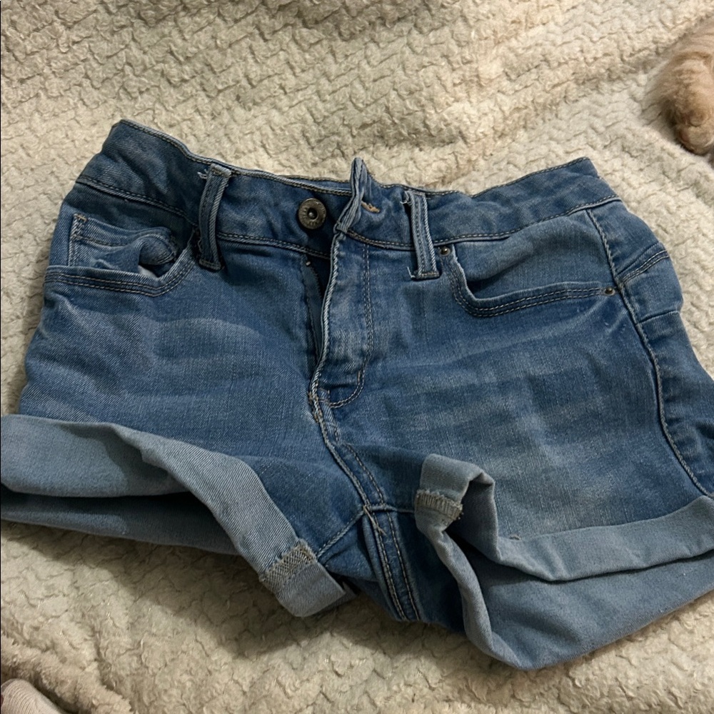 Wax Jean Light Blue Women's Jean Shorts